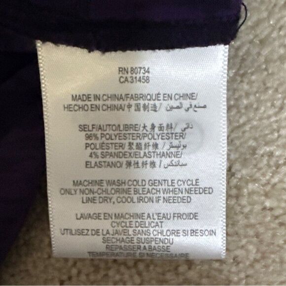 BCBGeneration Bandage women skirt purple black size Medium - Picture 7 of 7